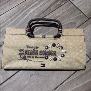 Tommy Hilfiger Tan Beach Comber Tote